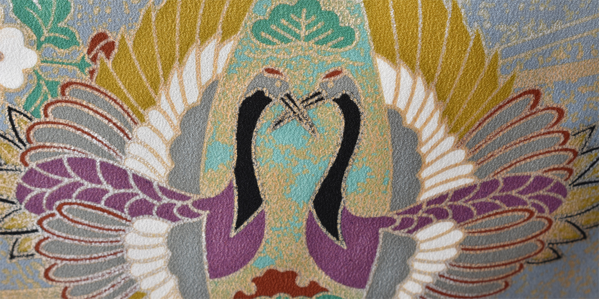 五歳祝着セット［グレー・鷹］