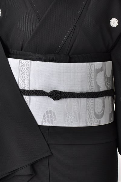 夏用_喪服（黒喪服+黒喪帯）（黒喪服+色喪帯）