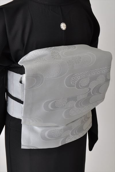 夏用_喪服（黒喪服+黒喪帯）（黒喪服+色喪帯）