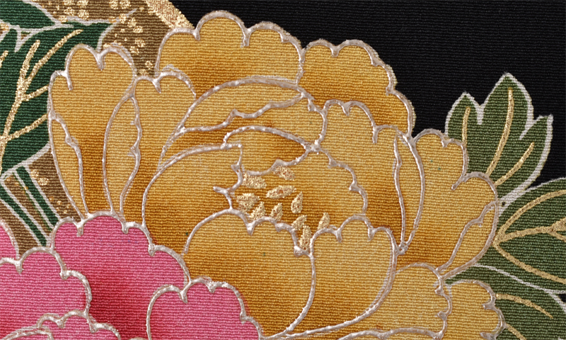 振袖［熨斗柄と桜］