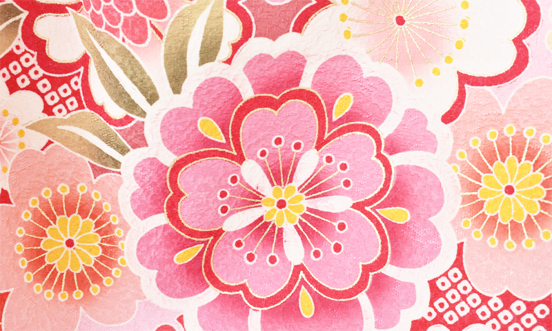 振袖[ピンク・牡丹]