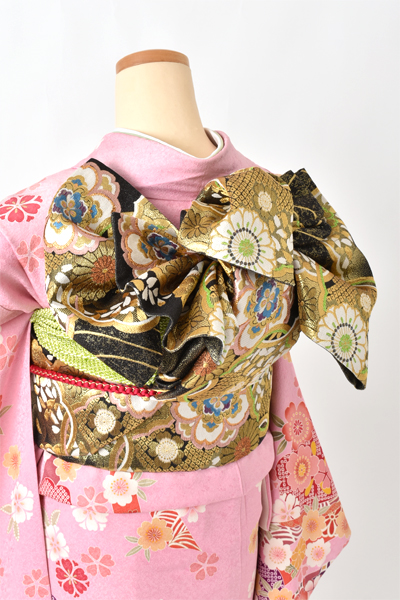 振袖[ピンク・牡丹]