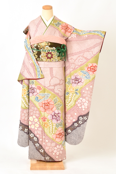 振袖[淡紫・総絞り]