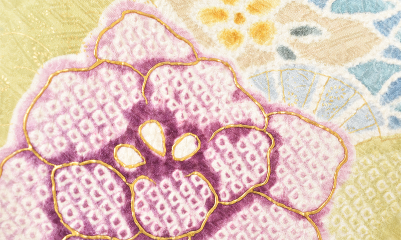 振袖[淡紫・総絞り]