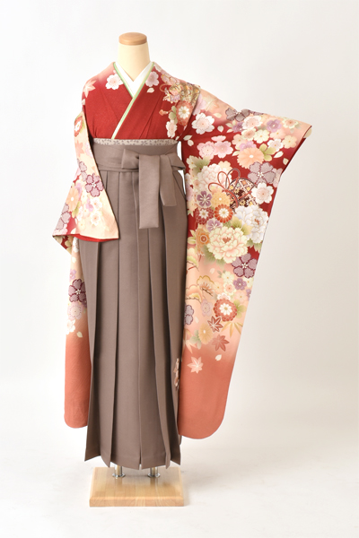 卒業袴[振袖・牡丹]