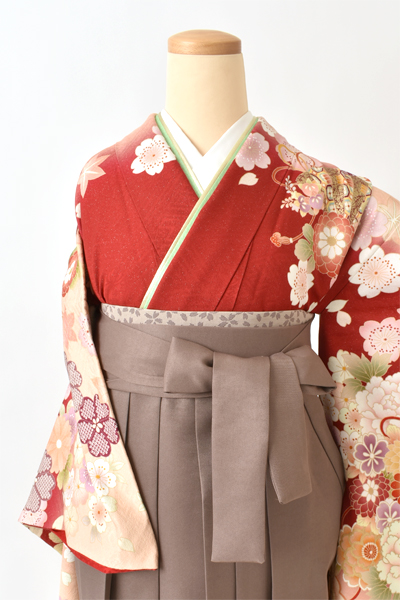 卒業袴[振袖・牡丹]