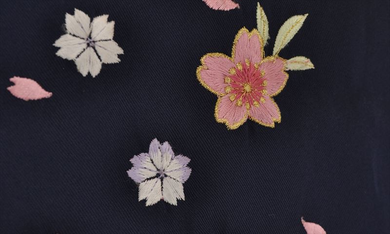 卒業袴[オレンジ・クリーム・桜]