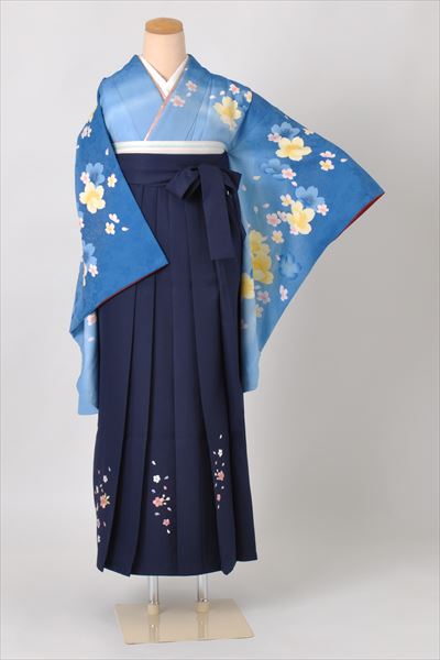 卒業袴(青・桜)