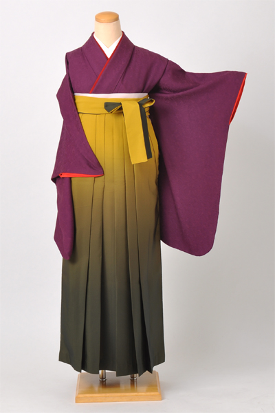 卒業袴[紫紺色]