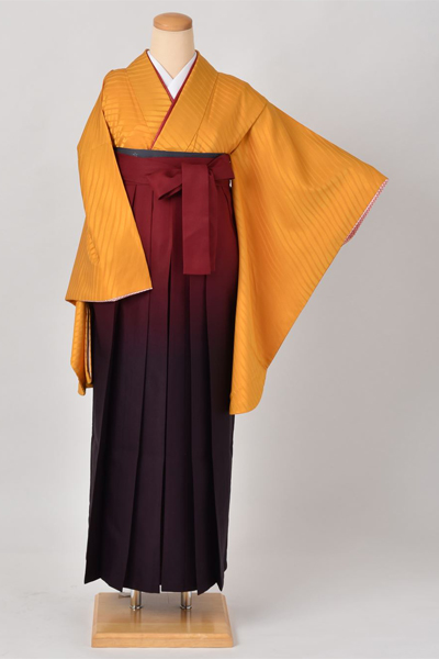 卒業袴［無地×グラデーション］