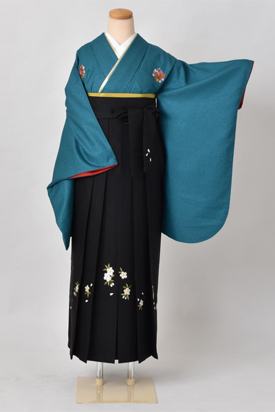 卒業袴［加賀紋×刺繍入り］