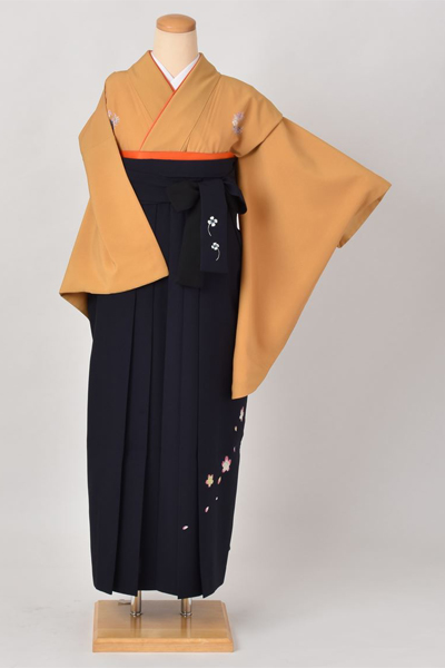 卒業袴［加賀紋×プリント柄］