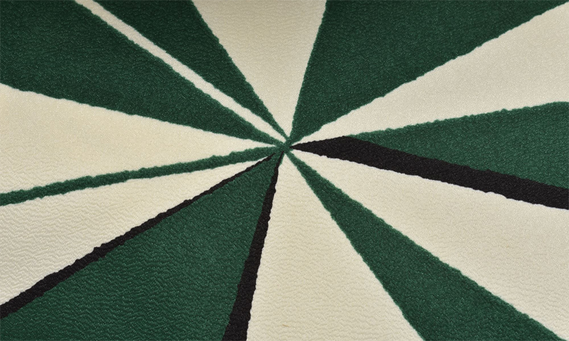 卒業袴［麻の葉柄×無地］