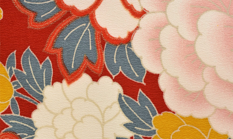 卒業袴〈九重・矢羽根模様〉