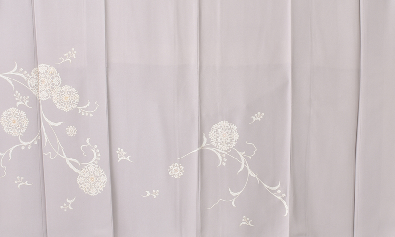 訪問着［薄紫色に唐草華紋］