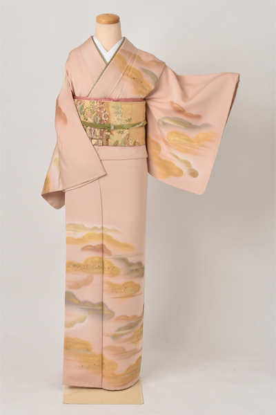 訪問着［遠く広がる雲］