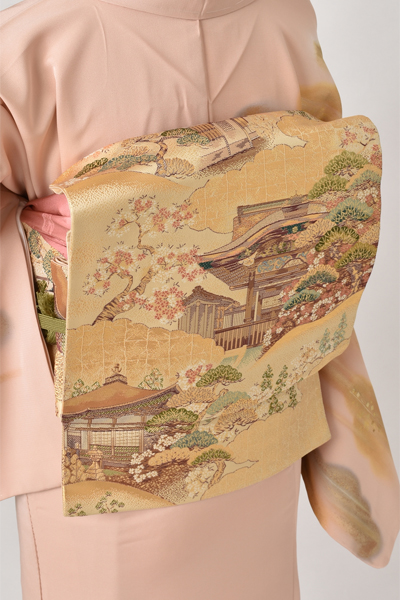 訪問着［遠く広がる雲］