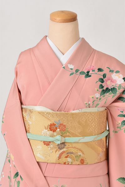 訪問着［色鮮やかな花々］