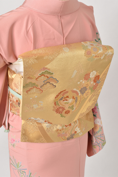 訪問着［色鮮やかな花々］