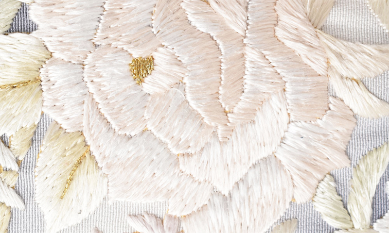 訪問着［特選・黒刺繍］