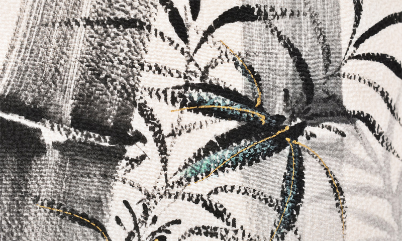 訪問着［生成・墨絵］