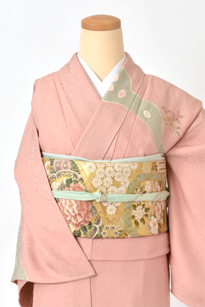 訪問着[ピンク・Sサイズ]