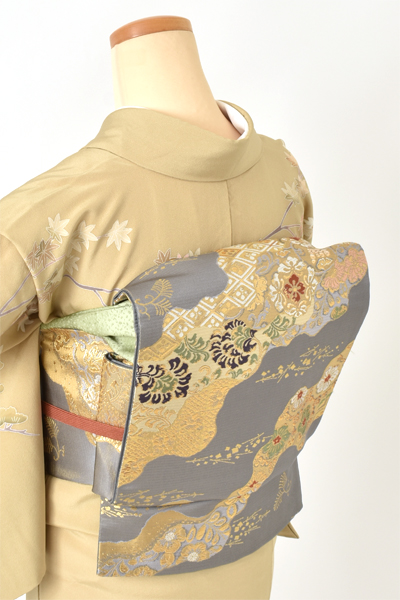 訪問着[木蘭色・やや幅広サイズ]