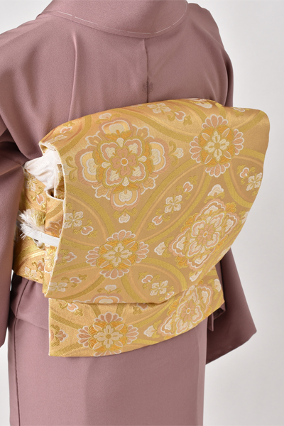 色留袖[御所染色に束ね熨斗]