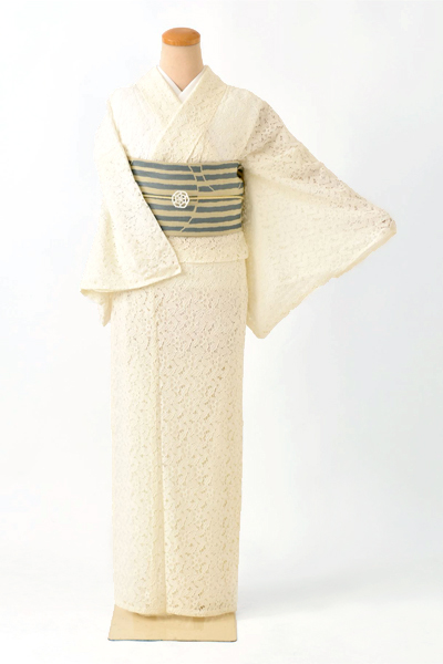 小紋〈レース・ホワイト〉