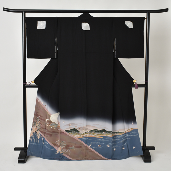 黒留袖（加賀友禅）