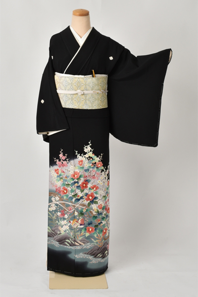 黒留袖（加賀友禅）