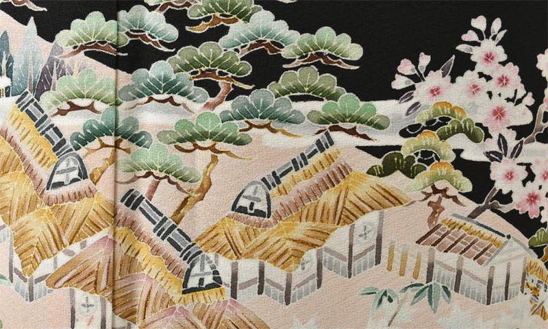 黒留袖(加賀友禅)