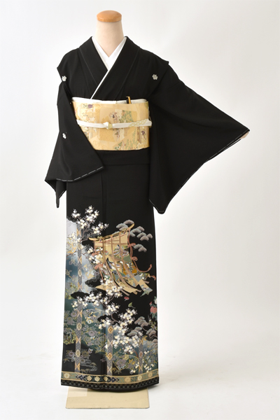 黒留袖(几帳・Ｓサイズ)