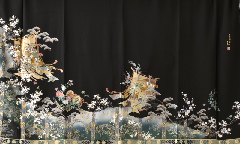 黒留袖(几帳・Ｓサイズ)