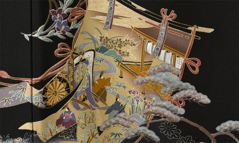 黒留袖(几帳・Ｓサイズ)