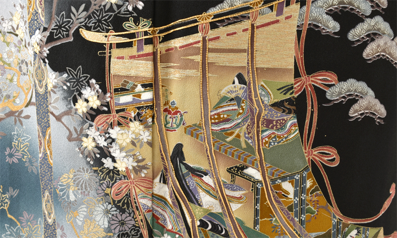 黒留袖(几帳・Ｓサイズ)