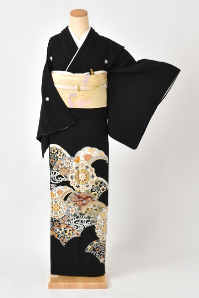 黒留袖[華文・S-Mサイズ]