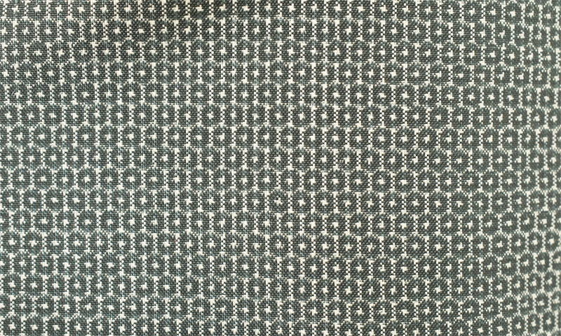 紬アンサンブル[大島紬・グレー]