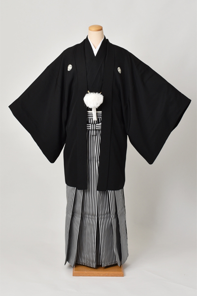 紋付袴[紋付正絹・仙台平]