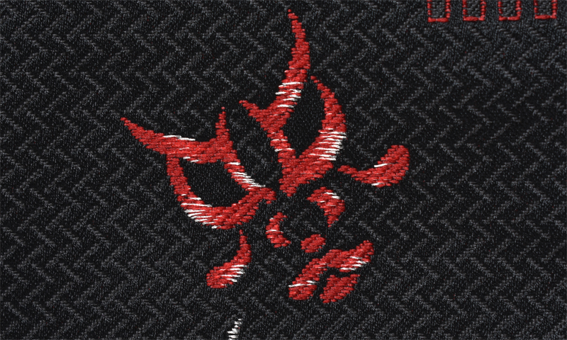 紋付袴[白紋付・袴隈取]