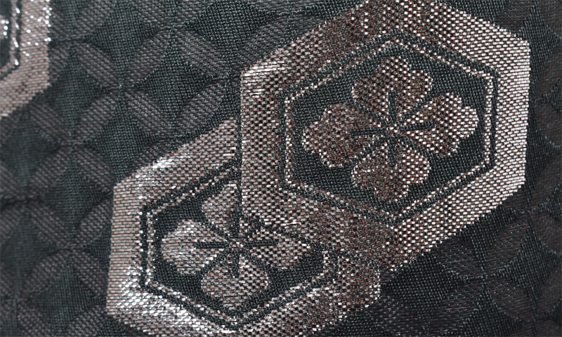 紋付袴[青紋付・袴亀甲花菱]