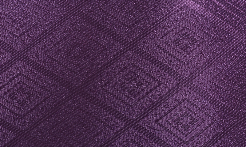 紋付袴[紫ぼかし紋付・袴亀甲花菱］