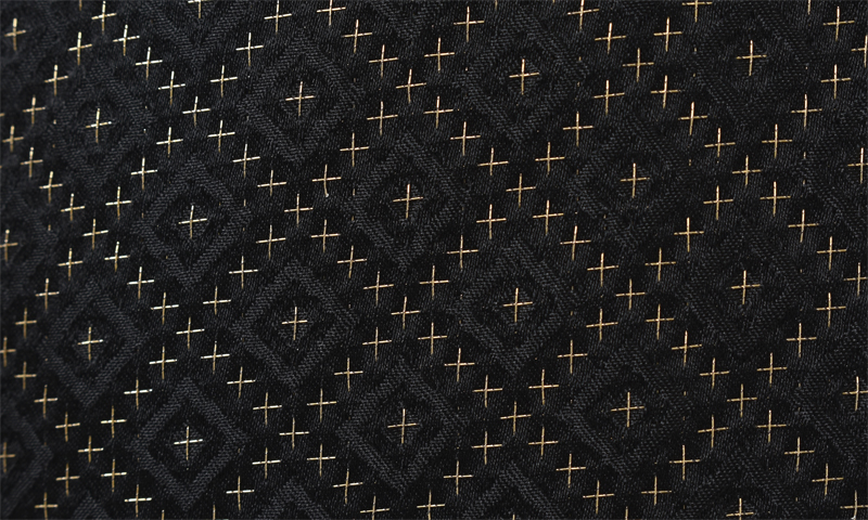 紋付袴[黒色紋付・袴武田菱］