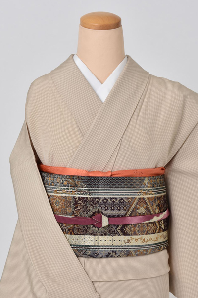 単衣小紋[角通し]