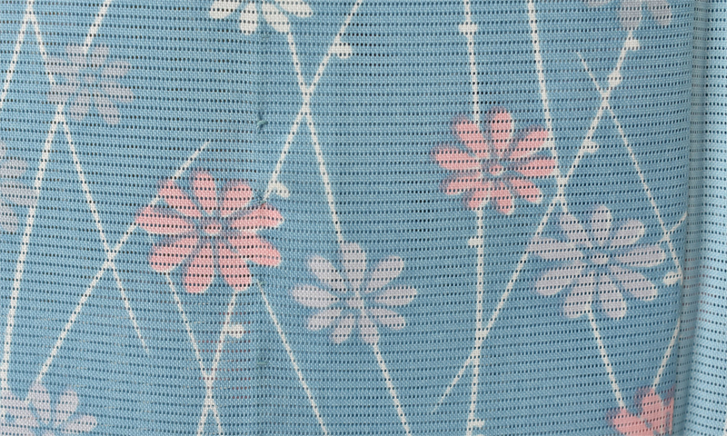 夏物_小紋〈水色・小花〉