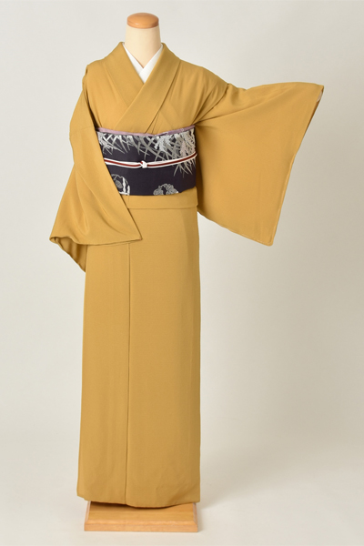 絽色無地[カラシ色]