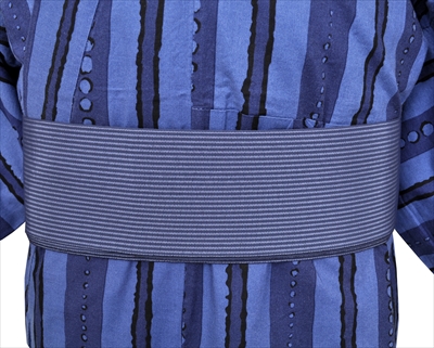 浴衣[168-176cm青地・縞]