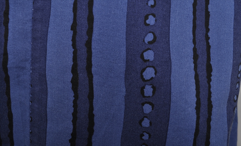 浴衣[168-176cm青地・縞]