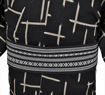 浴衣[165-173cm黒地]