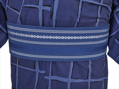 浴衣[165-173cm青と紺地]